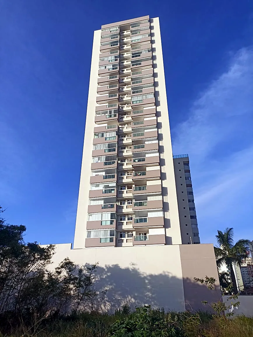 Residencial Amazônia concluído, fachada de fundos