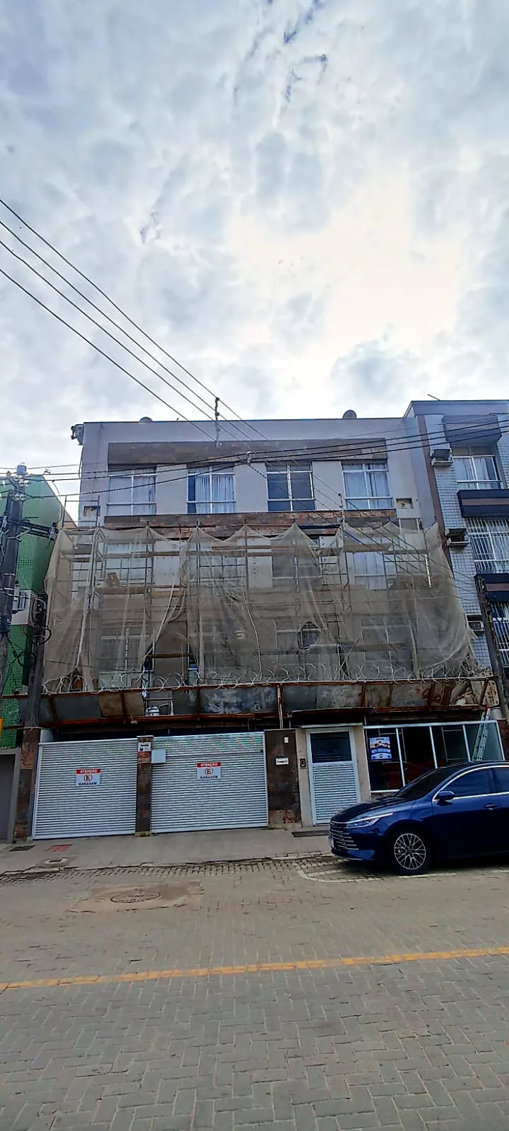 Instalação do revestimento porcelanato